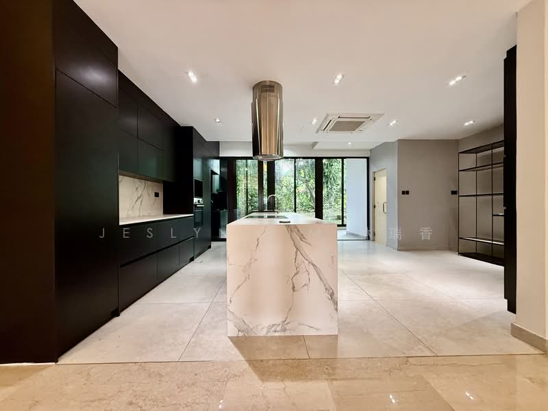 Beautiful 3 Storeys English Designed House Living next to Nature at Swiss View off Bukit Timah Terraced House For Sale at S$ 5,600,000 | PropertyGuru Singapore - Kitchen