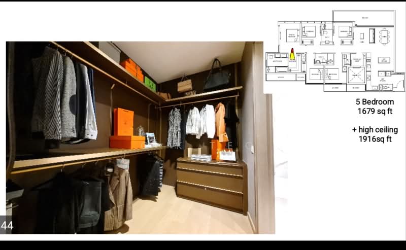 The Florence Residences Condominium For Sale at S$ 3,600,000 | PropertyGuru Singapore - Bedroom