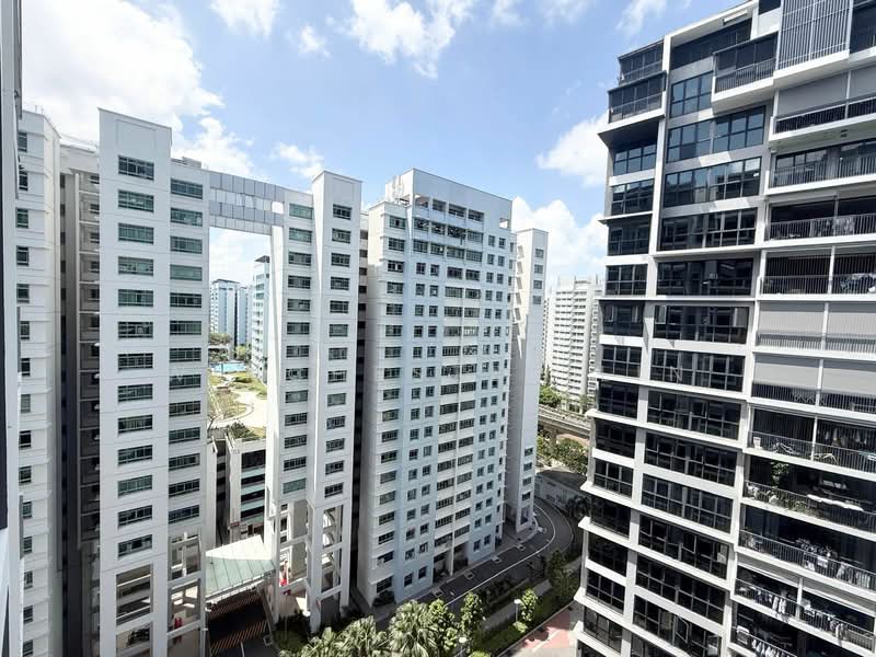 Riverparc Residence Executive Condominium For Sale at S$ 1,620,000 | PropertyGuru Singapore - Unblocked View from Balcony