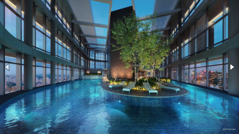 Newport Residences Condominium For Sale at S$ 1,423,000 | PropertyGuru Singapore - Pool