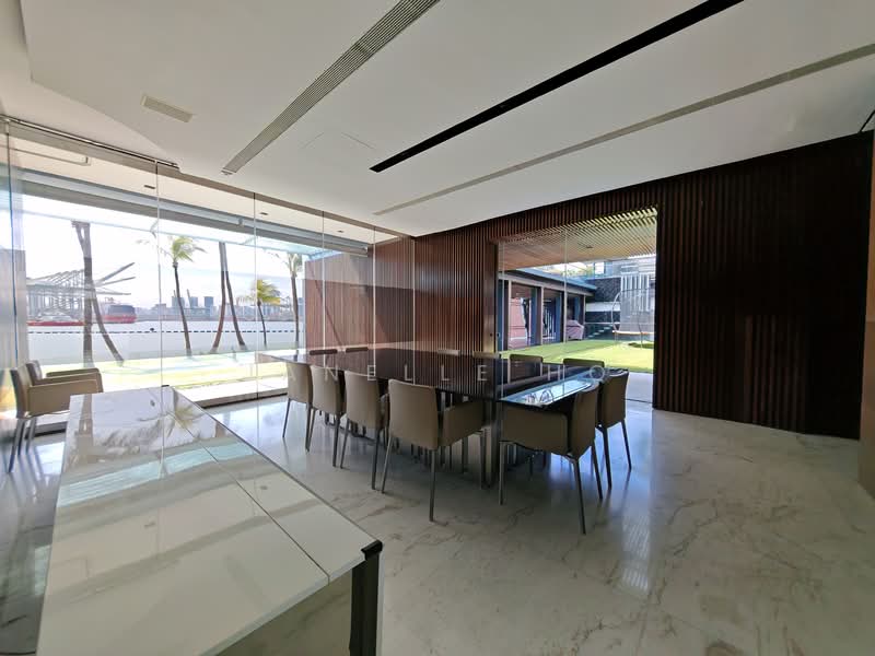 Sentosa Cove, 149 Ocean Drive, 5 Bedrooms, 8,500 sqft, Detached House For Rent, by Janelle Ho, 500080734 - Dining Room - PropertyGuru.com.sg