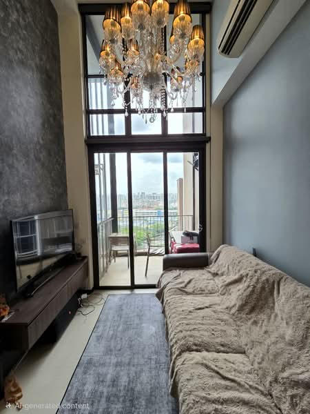 Sims Urban Oasis Condominium For Sale at S$ 1,220,000 | PropertyGuru Singapore - Living Room