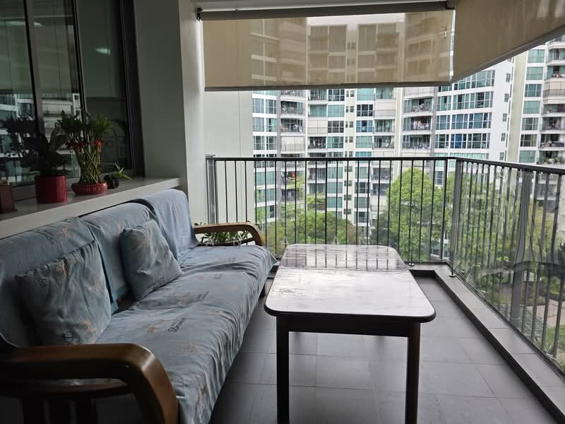 Eight Courtyards, 2 Canberra Drive, 3 Bedrooms, 1,141 sqft, Condominium For Rent, by Tan Alan, 500080873 - Balcony - PropertyGuru.com.sg