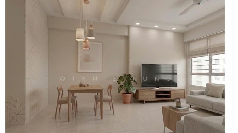 303C Punggol Central, 303C Punggol Central, 3 Bedrooms, 1,001 sqft, HDB Flat For Sale, by Winnie Tong, 500080909 - Living Room - PropertyGuru.com.sg