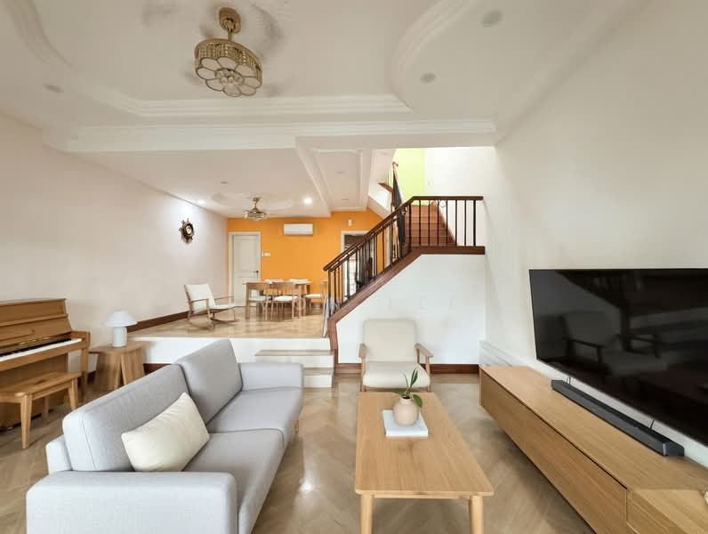 Spacious House Near Pasir Panjang MRT Station Terraced House For Sale at S$ 4,800,000 | PropertyGuru Singapore - Living Room