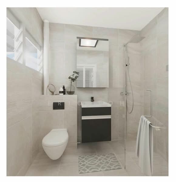 Bathroom - 3D rendering