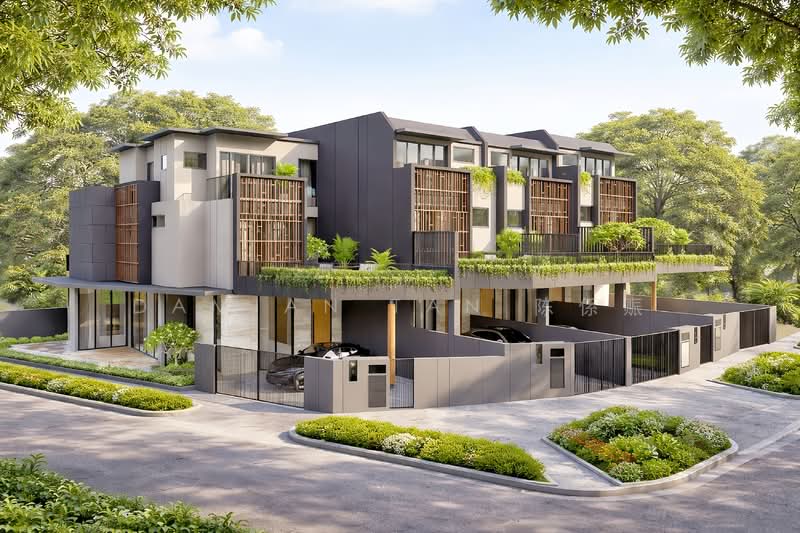 ⭐️RARE & ONLY BRAND NEW CORNER TERRACE IN D10! | WITHIN 1KM TO HENRY PARK PRIMARY | NEAR MRT & MKT⭐️ Corner Terrace For Sale at S$ 9,380,000 | PropertyGuru Singapore - Exterior