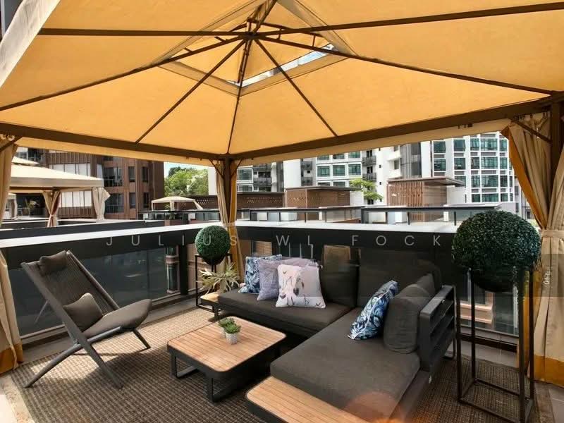 Goodwood Grand Apartment For Sale at S$ 6,500,000 | PropertyGuru Singapore - Balcony