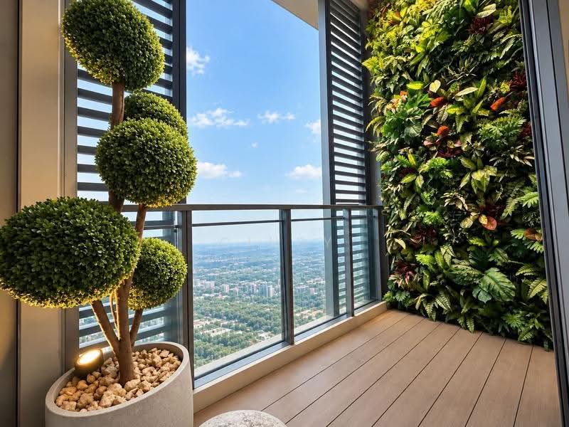 The Hillier, 2 Hillview Rise, Dairy Farm / Bukit Panjang / Choa Chu Kang, 1 Bedroom, 624 sqft, Condominium For Sale, by Cindy Kwah, 500081052 - Balcony - PropertyGuru.com.sg