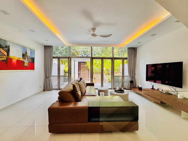 The Teneriffe Cluster House For Sale at S$ 3,900,000 | PropertyGuru Singapore - Living Room