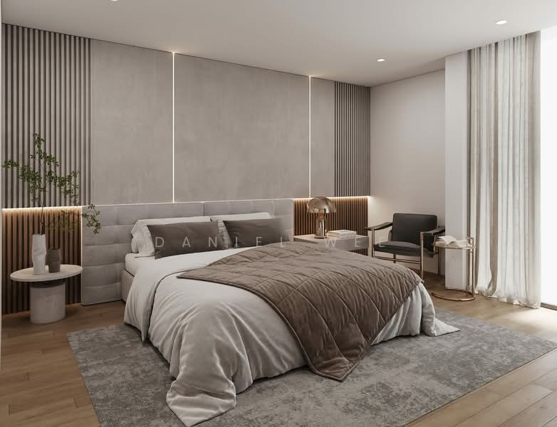 Avant Garde Detached House For Sale at S$ 16,498,800 | PropertyGuru Singapore - Bedroom (Artist Impression)