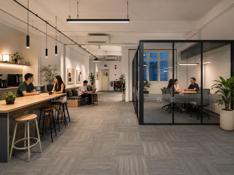 ❤️🔥Shophouse Office for Rent | Club Street, Club Street, Amoy Street, Ann Siang, Raffles Place, Boat Quay / Raffles Place / Marina, 1,700 sqft, Office For Rent, by Dave Lee 李权晋, 500081215 - Interior - CommercialGuru.com.sg