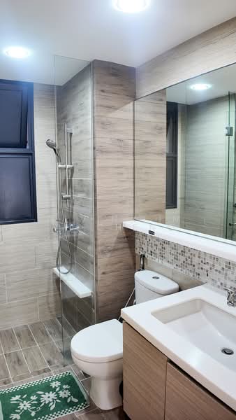 The Rainforest, 331 Choa Chu Kang Avenue 3, 3 Bedrooms, 1,130 sqft, Executive Condominium For Rent, by Alvin Lim Yi Cheng, 500081216 - Bathroom - PropertyGuru.com.sg