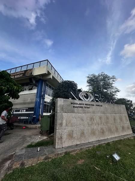 Nordix, 1 Woodlands Industrial Park E2, 7,320 sqft, Factory / Workshop (B2) For Sale, by Angela Tay, 500081293 - Exterior - CommercialGuru.com.sg