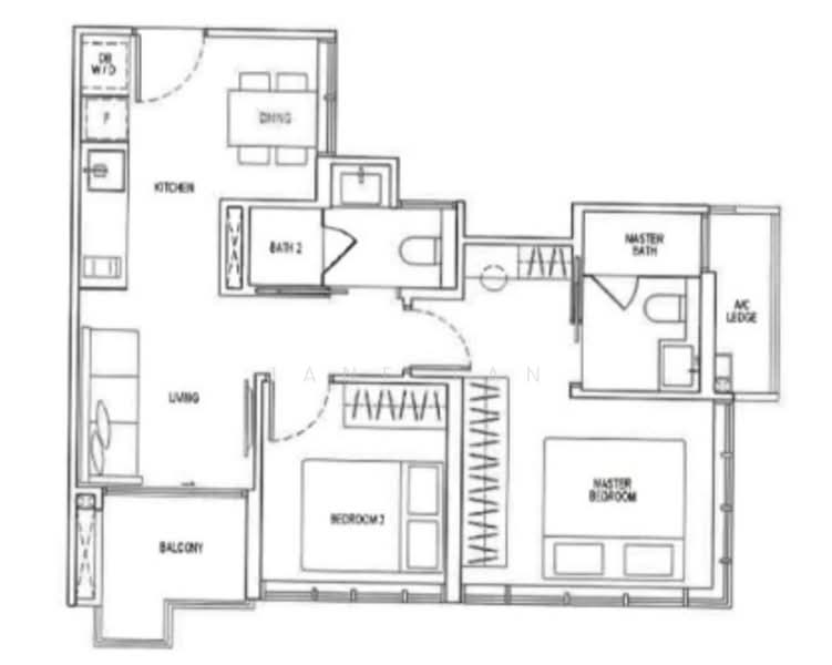 Hill House, 10A-11 Institution Hill, 10B, 2 Bedrooms, 624 sqft, Condominium For Rent, by Jane Tan, 500081337 - PropertyGuru.com.sg