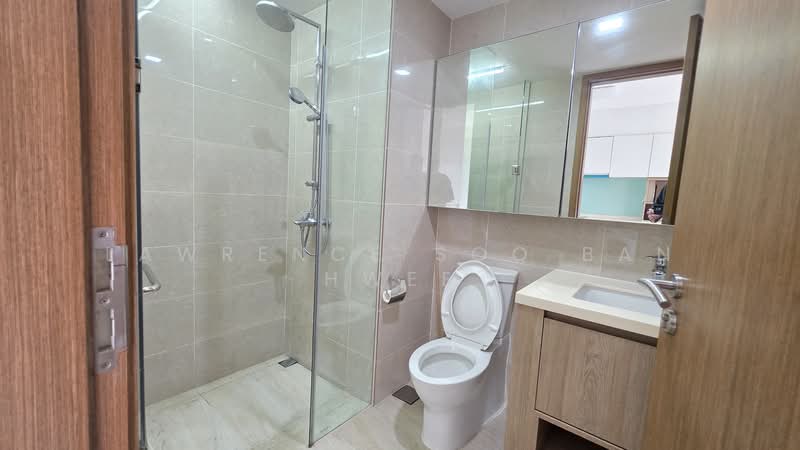 Kingsford Waterbay, Upper Serangoon View, 1 Bedroom, 484 sqft, Condominium For Rent, by Lawrence Soo Ban Hwee, 500081358 - Bathroom - PropertyGuru.com.sg