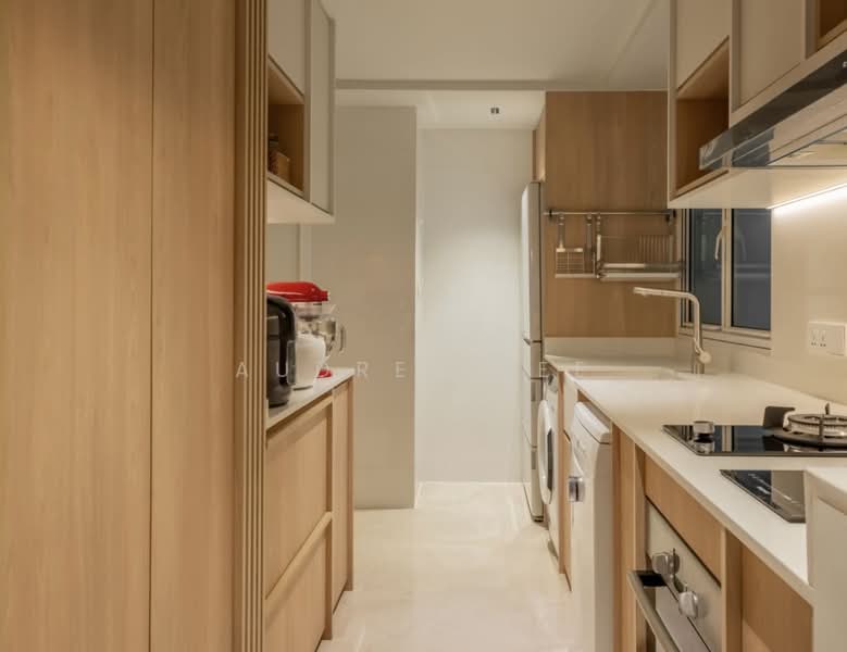 Parc Emily, 5 Mount Emily Road, 2 Bedrooms, 1,238 sqft, Condominium For Rent, by Audrey Lee, 500081411 - Kitchen - PropertyGuru.com.sg