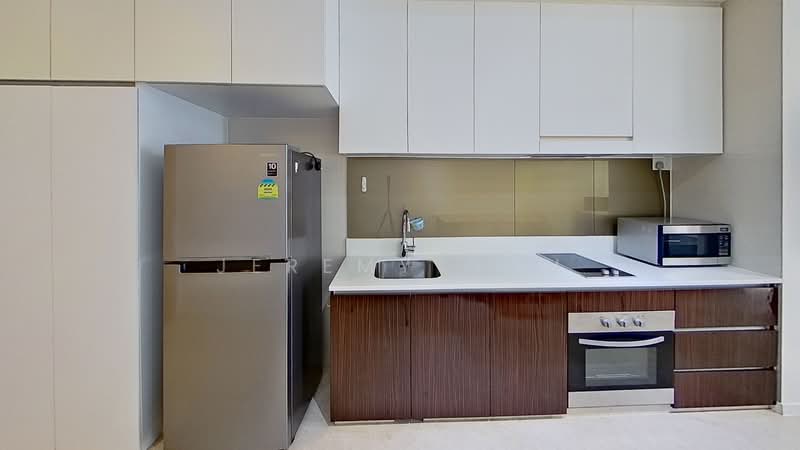 Waterbank at Dakota Condominium For Sale at S$ 978,888 | PropertyGuru Singapore - Kitchen
