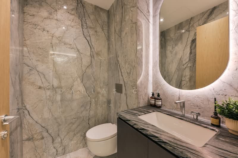 Brand New Freehold Novena Landed with Lift Terraced House For Sale at S$ 7,880,000 | PropertyGuru Singapore - Bathroom