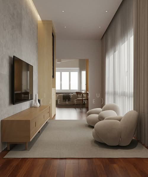 Pavilion Park Corner Terrace For Sale at S$ 5,500,000 | PropertyGuru Singapore - Living Room