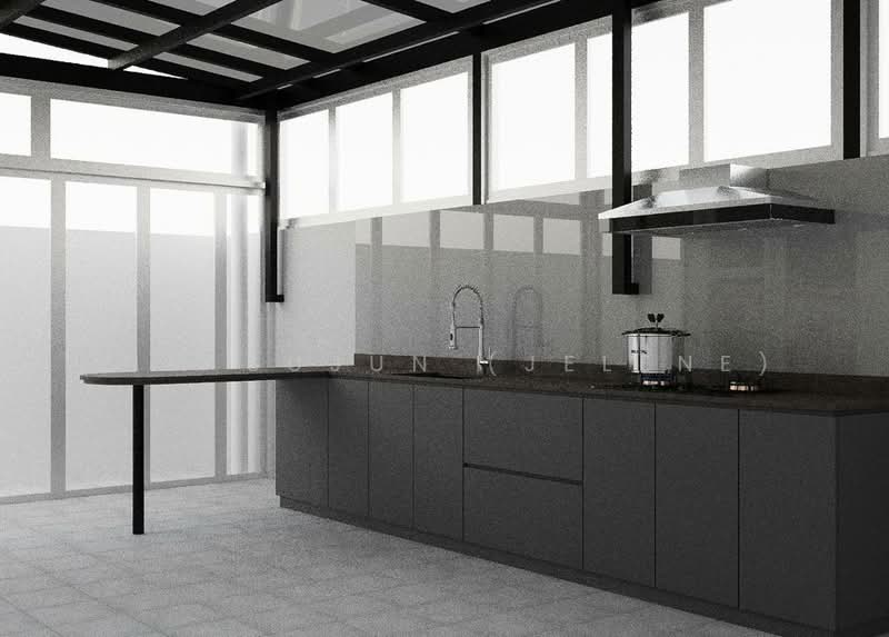 Pavilion Park Corner Terrace For Sale at S$ 5,500,000 | PropertyGuru Singapore - Kitchen