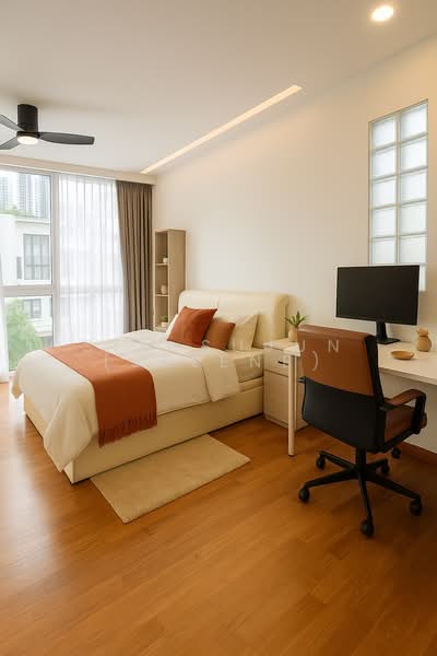 Pavilion Park, 45 Pavilion Green, 7 Bedrooms, 3,500 sqft, Corner Terrace For Sale, by Sim Sujun (Jelene), 500081558 - Level 3 - Ensuite Bedroom 2 - PropertyGuru.com.sg