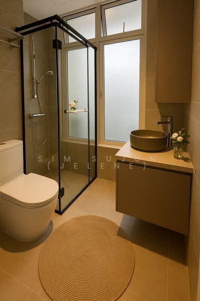 Pavilion Park, 45 Pavilion Green, 7 Bedrooms, 3,500 sqft, Corner Terrace For Sale, by Sim Sujun (Jelene), 500081558 - Level 3 - Ensuite 2 Bathroom - PropertyGuru.com.sg