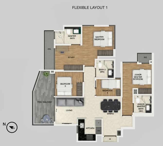 Dunearn 386, 386 Dunearn Road, 5 Bedrooms, 1,163 sqft, Condominium For Sale, by Adrian Chay, 500081653 - PropertyGuru.com.sg
