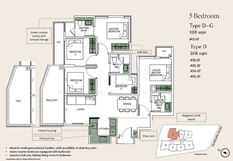 Dunearn 386, 386 Dunearn Road, 5 Bedrooms, 1,163 sqft, Condominium For Sale, by Adrian Chay, 500081653 - PropertyGuru.com.sg
