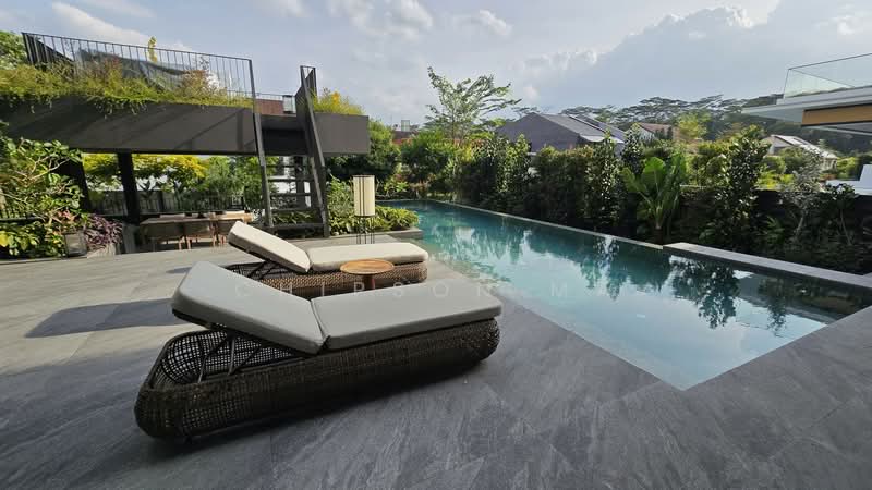 Greenleaf Estate • Botanical Greenery • Prime Holland Vicinity Bungalow House For Sale at S$ 29,800,000 | PropertyGuru Singapore - Pool