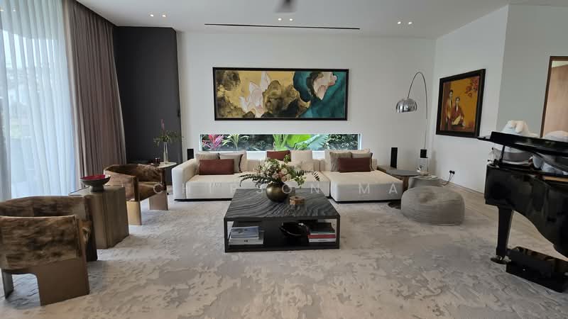 Greenleaf Estate • Botanical Greenery • Prime Holland Vicinity Bungalow House For Sale at S$ 29,800,000 | PropertyGuru Singapore - Living Room