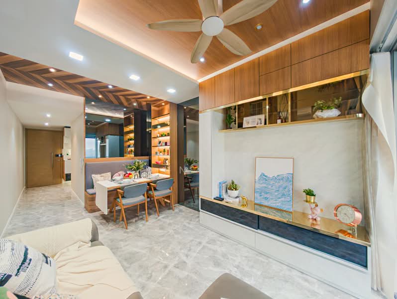 The Santorini, Tampines Street 86, 2 Bedrooms, 743 sqft, Condominium For Rent, by Dino N, 500081759 - Living Room - PropertyGuru.com.sg