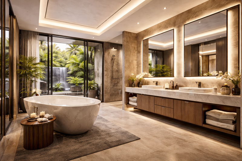 ⭐️RARE NS FACING BRAND NEW PAIR 2.5-STY DETACHED! | WITHIN 1KM TO HENRY PARK PRIMARY | NEAR MRT⭐️ Detached House For Sale at S$ 17,300,000 | PropertyGuru Singapore - Bathroom