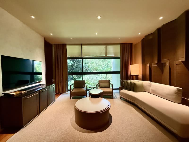 Capella The Club Residences Singapore, 1 The Knolls, Sentosa Island Singapore, 1 Bedroom, 947 sqft, Apartment For Rent, by Elaine Goh, 500081871 - Living Room - PropertyGuru.com.sg