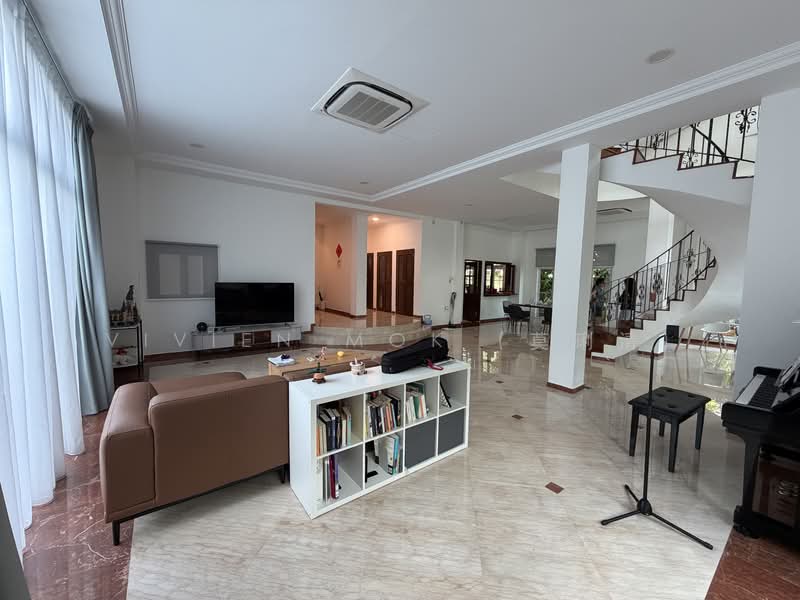3-Storey Bungalow Near Singapore American School Bungalow House For Sale at S$ 4,380,000 | PropertyGuru Singapore - Living Room