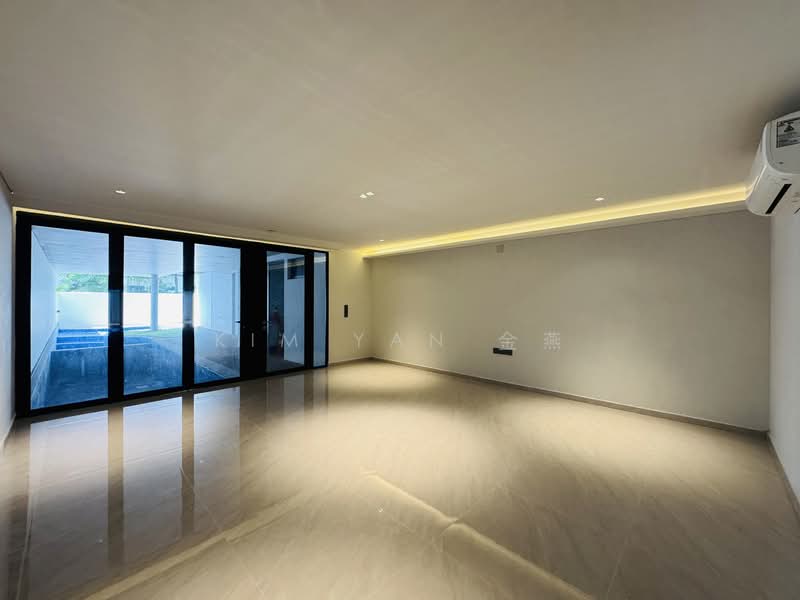 Brand New with pool & Jacuzzi, 5 levels with lift for Muti-generation Terraced House For Sale at S$ 9,580,000 | PropertyGuru Singapore - Living Room