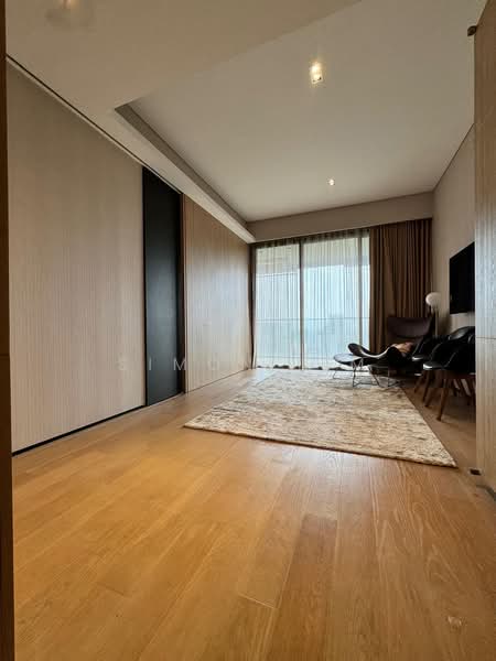 OUE Twin Peaks, 33 Leonie Hill Road, 1 Bedroom, 570 sqft, Condominium For Rent, by Simon Lim, 500081981 - Living Room - PropertyGuru.com.sg