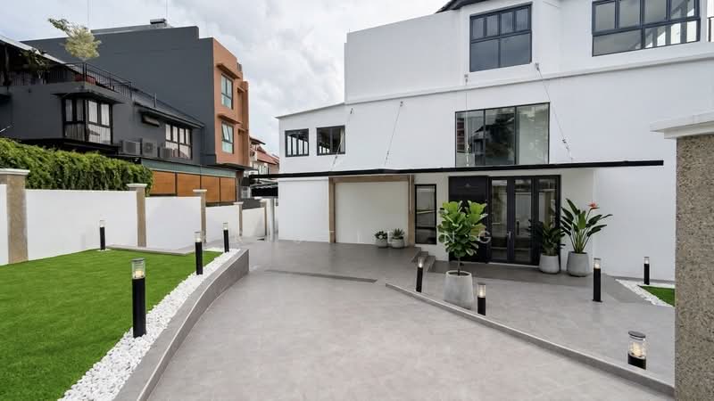 PrestigeHomes - Brand New 999Y Corner Semi-D @ Mimosa Seletar Hills Semi-Detached House For Sale at S$ 6,700,000 | PropertyGuru Singapore - Exterior