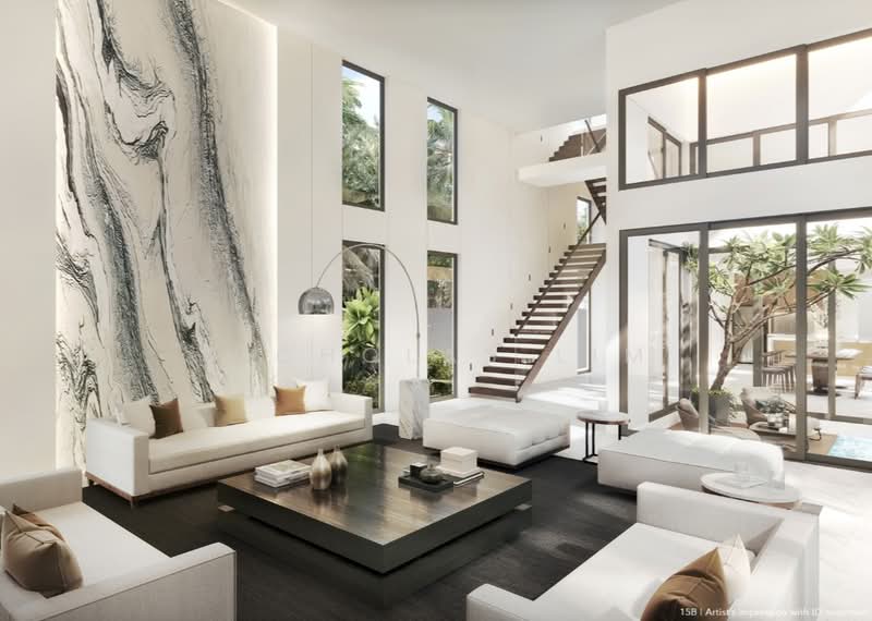 ⭐️LAST Brand New Luxury Bungalow⭐️ Detached House For Sale at S$ 13,000,000 | PropertyGuru Singapore - Living Room