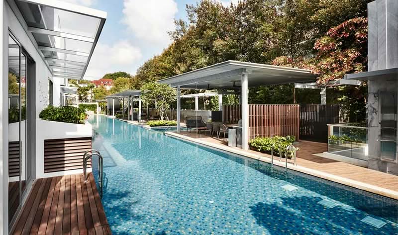 Greenwood Mews, 271 Greenwood Avenue, 5 Bedrooms, 3,100 sqft, Cluster House For Rent, by Daniel Wee, 500082066 - Pool - PropertyGuru.com.sg