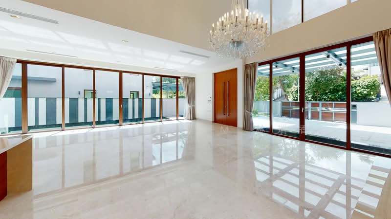 Beautiful 3 Storeys Bungalow Enjoy the lush trails of the Bukit Timah Nature Reserve, , 6 Bedrooms, 9,210 sqft, Bungalow House For Rent, by Jeslyn Lim 林瑞香, 500082076 - Living Room - PropertyGuru.com.sg