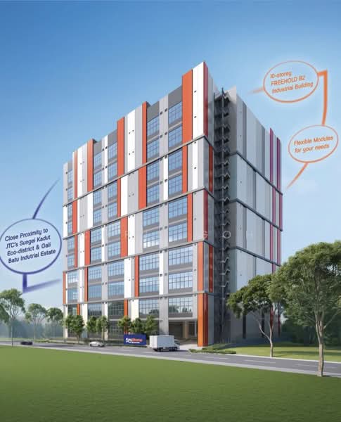 Freehold B2 ramp up in Mandai, , 1,668 sqft, Factory / Workshop (B2) For Sale, by Chris Goh, 500082139 - Exterior - CommercialGuru.com.sg