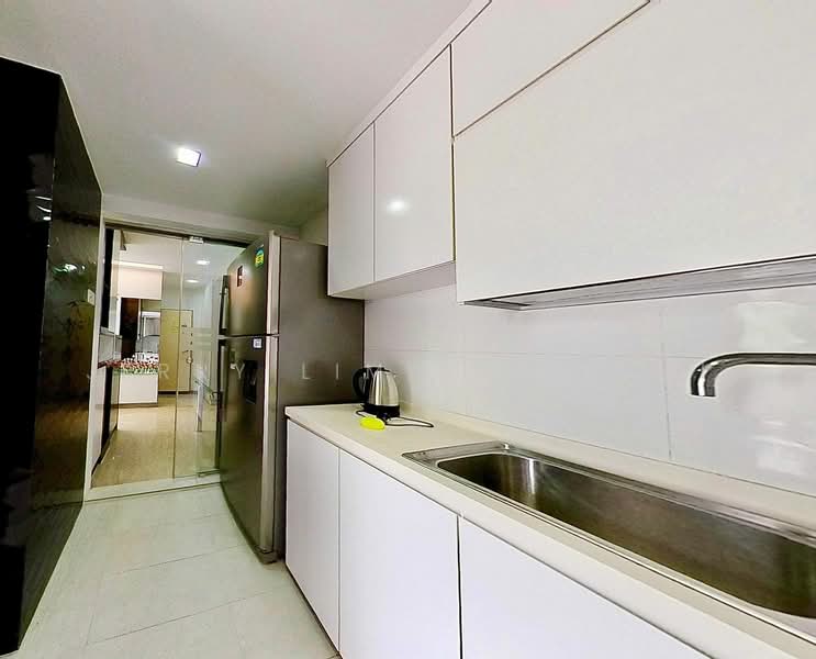 Compass Heights, 9 Sengkang Square, 1 Bedroom, 689 sqft, Condominium For Rent, by Jerry Lim Keh Sooi, 500082182 - Kitchen - PropertyGuru.com.sg