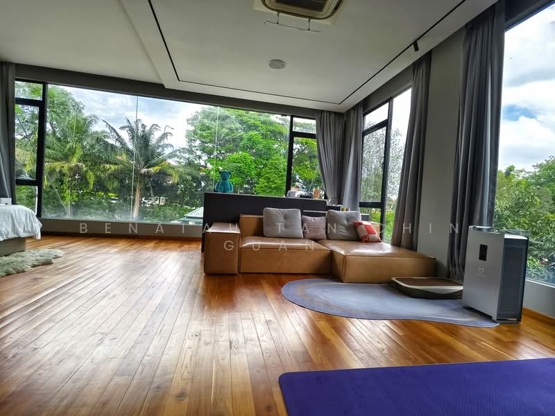 3.5 Storey, 8 Bedrooms, 7 toilets with Lift and Solar panels Semi-Detached Semi-Detached House For Sale at S$ 8,900,000 | PropertyGuru Singapore - Living Room