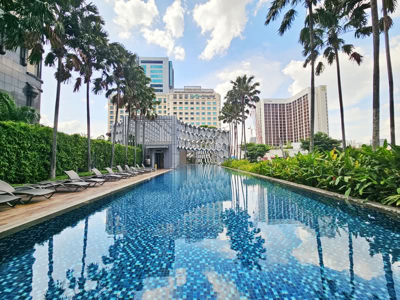 DUO Residences Apartment For Sale at S$ 1,700,000 | PropertyGuru Singapore - Pool