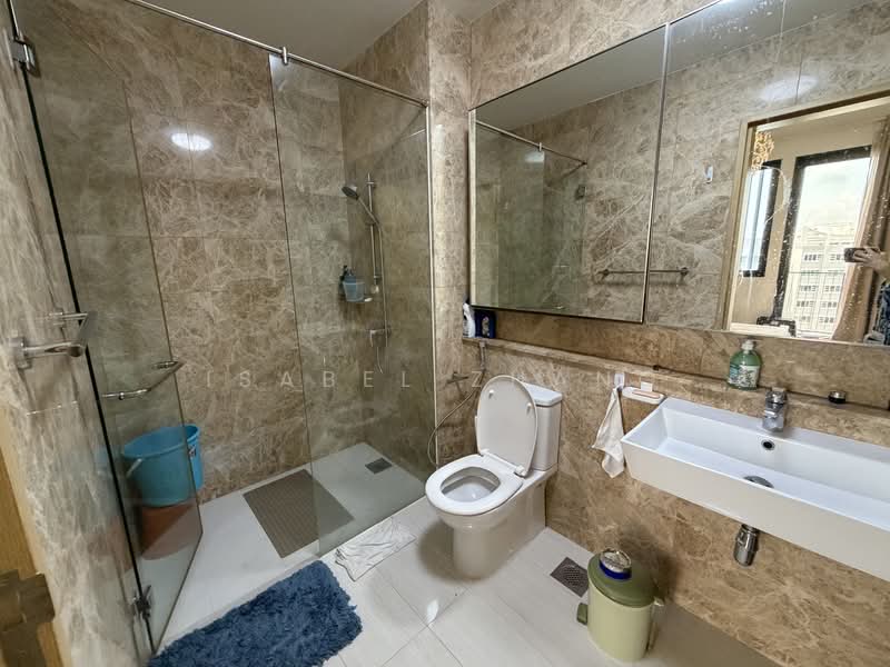 Boathouse Residences, 23 Upper Serangoon View, 1 Bedroom, 624 sqft, Condominium For Rent, by Isabel Zhang, 500082245 - Bathroom - PropertyGuru.com.sg