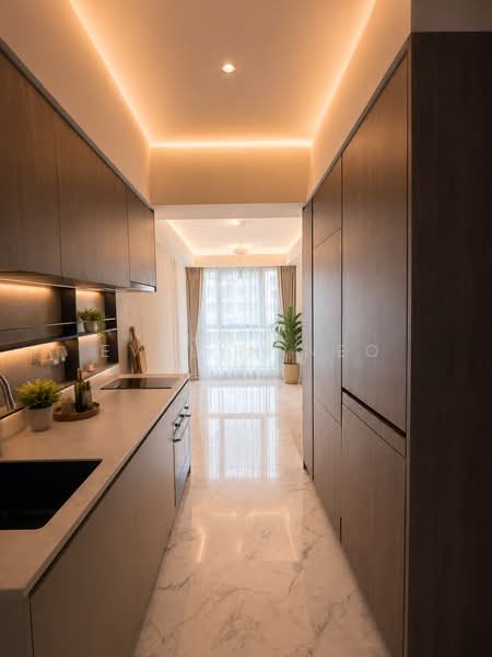 Sceneca Residence, 26 Tanah Merah Kechil Link, 1 Bedroom, 463 sqft, Condominium For Sale, by Evelyn Neo 梁慧雯, 500082246 - Kitchen - PropertyGuru.com.sg