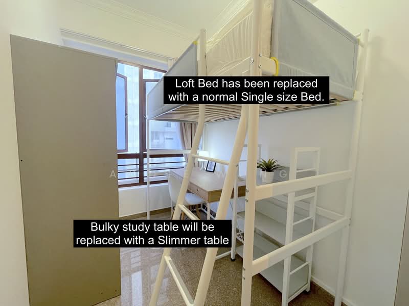 Birmingham Mansions, 130 Thomson Road, Room Rental, 100 sqft, Apartment For Rent, by Addie Wong, 500082261 - Bedroom - PropertyGuru.com.sg