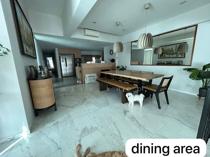 Landridge Condo, 202 Pasir Panjang Road, 4 Bedrooms, 1,894 sqft, Condominium For Rent, by Ally Khoo, 500082309 - Dining Room - PropertyGuru.com.sg