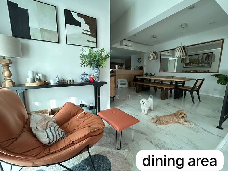 Landridge Condo, 202 Pasir Panjang Road, 4 Bedrooms, 1,894 sqft, Condominium For Rent, by Ally Khoo, 500082309 - Dining Room - PropertyGuru.com.sg